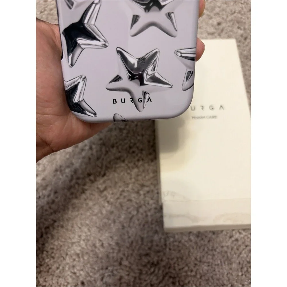 BURGA Tough Case iPhone 17 Pro - Chrome Metallic Star Open Box